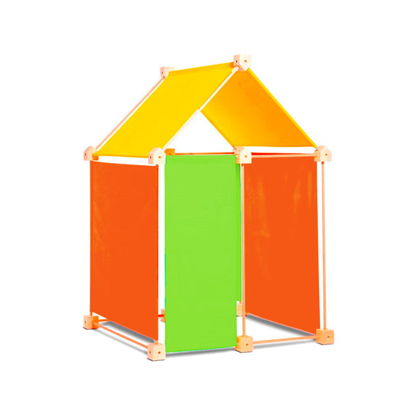Trigonos START, set modular de constructie, portocaliu