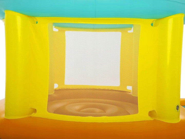 Loc de joaca gonflabil pentru copii, cu piscina, Jumptopia Bouncer, Bestway, 239 x 142 x 102 cm