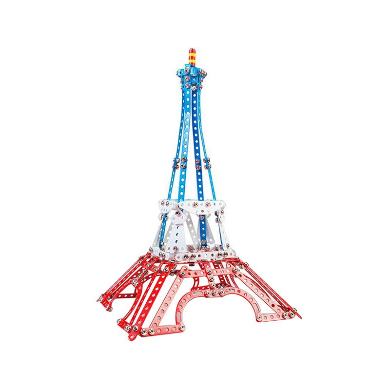 Set constructie 618 piese metalice Constructor PRO Turnul Eiffel 5in1, Alexander
