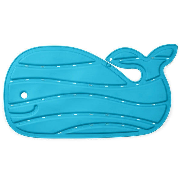 Moby Covoras de baie antiderapant in forma de balena, Albastru, Skip Hop