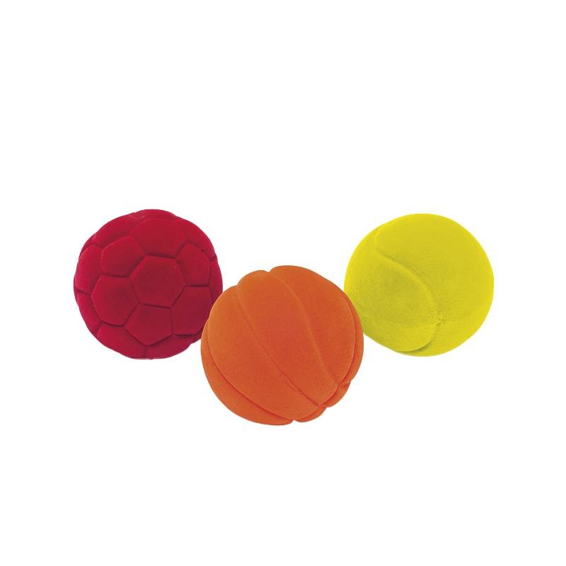 Set 3 mingiute colorate cauciuc natural, Rubbabu - Manute Creative