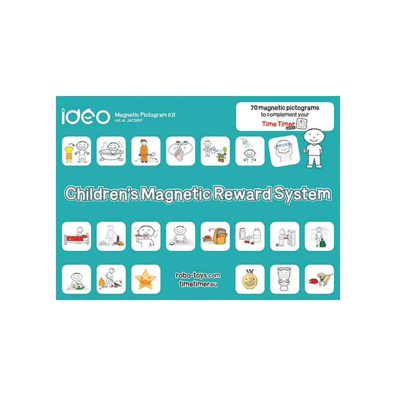 Joc educativ magnetic Recompensele copiilor cu pictograme, Robo - Manute Creative