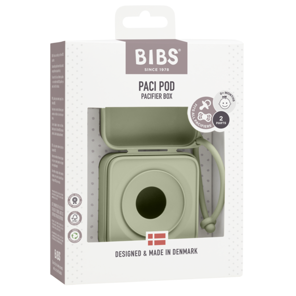 BIBS - Cutie multifunctionala pentru depozitare suzete, Sage