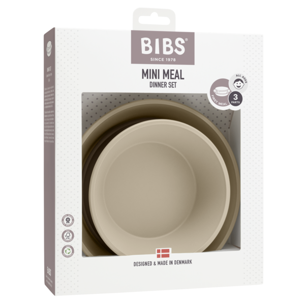 BIBS - Set pentru diversificare si hranire, Vanilla