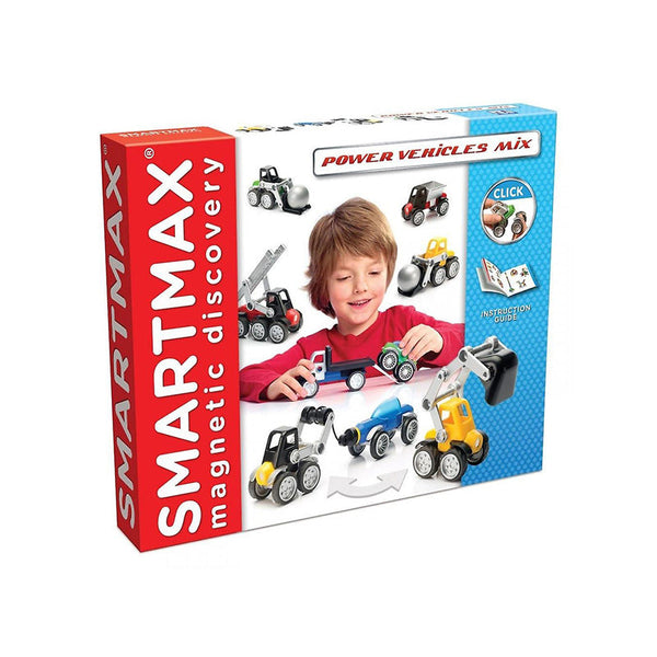 Set educativ magnetic Vehicule Play Power mix, SmartMax