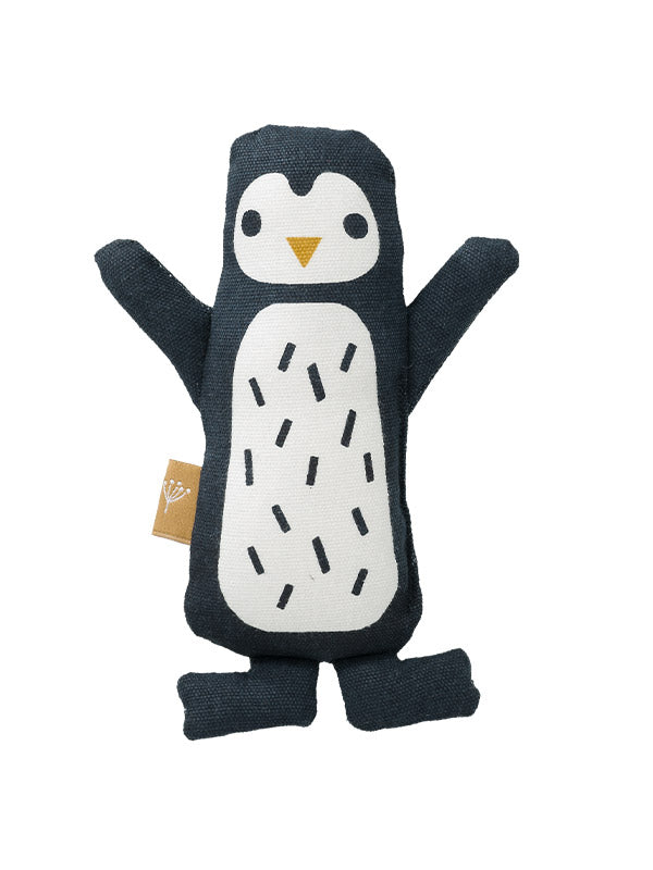 Zornaitoare din bumbac organic, Pinguin, Fresk