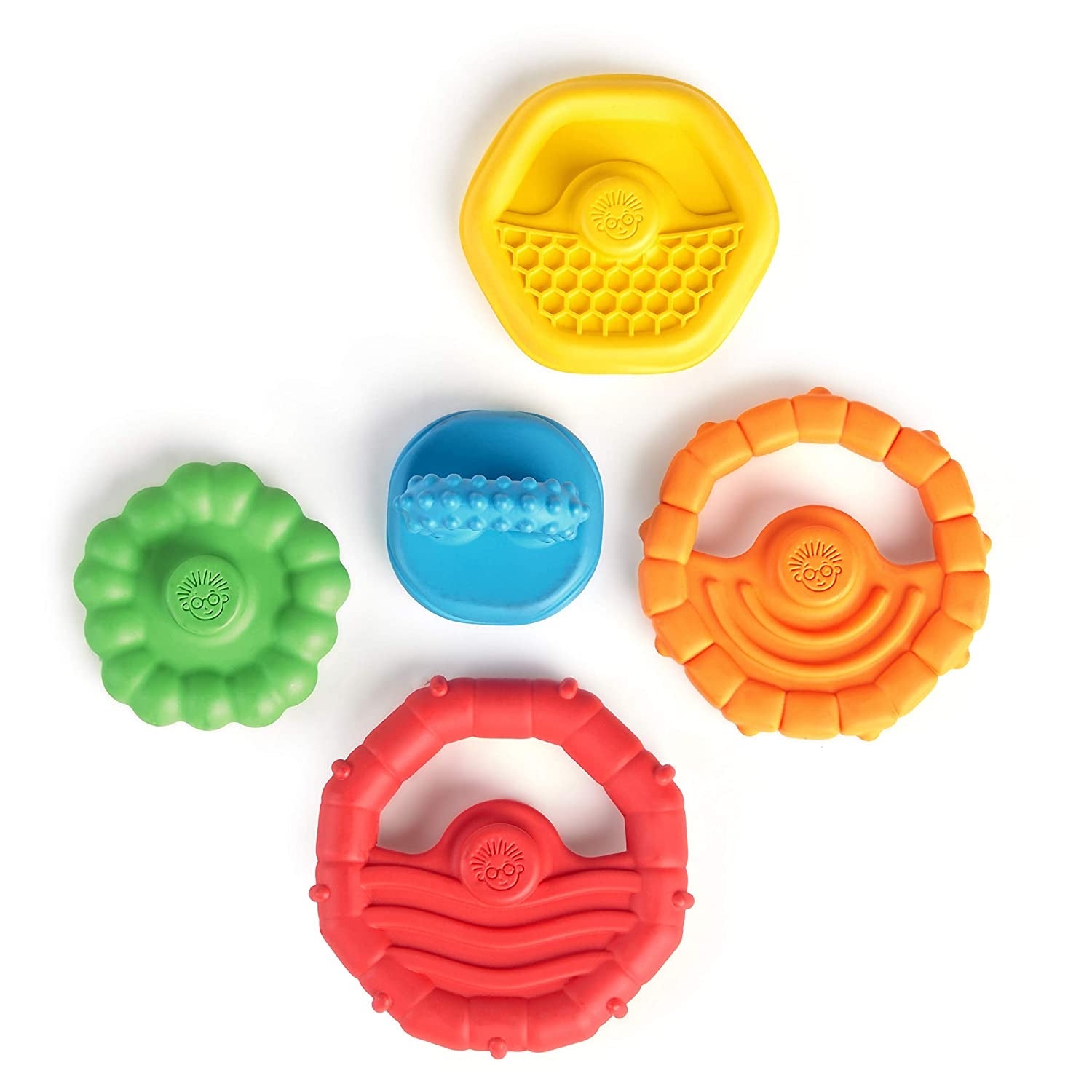 Baby Einstein - Jucarie multisenzoriala si de dentitie Stacking Teether