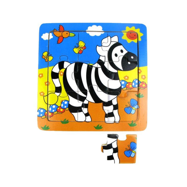 Puzzle educativ Zebra, 18m+ MamaMemo - Manute Creative