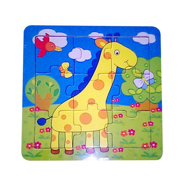 Puzzle educativ girafa, 18m+ MamaMemo - Manute Creative