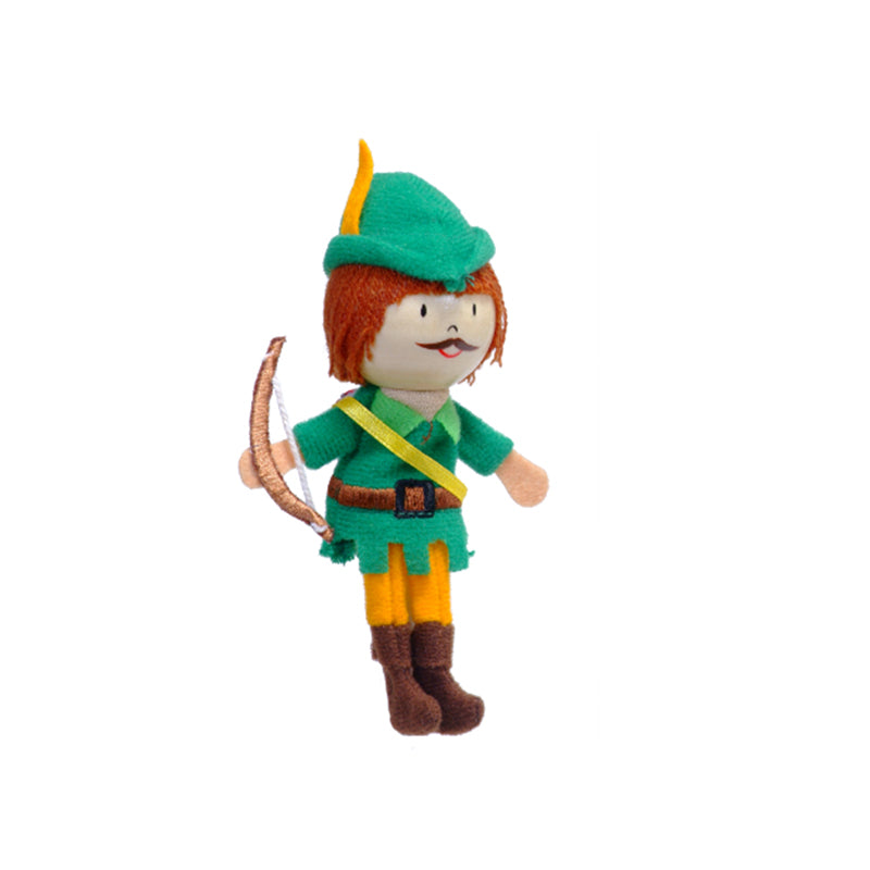 Marioneta deget Robin Hood pentru teatru papusi, finger-puppet, 3 ani+, Fiesta