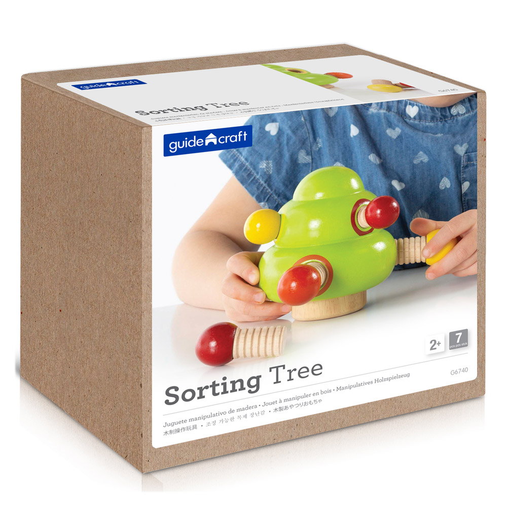 Sorting Tree, joc de sortare din lemn, Guidecraft