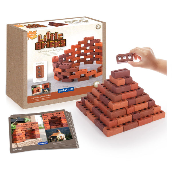 Little Bricks 60 de piese, Guidecraft