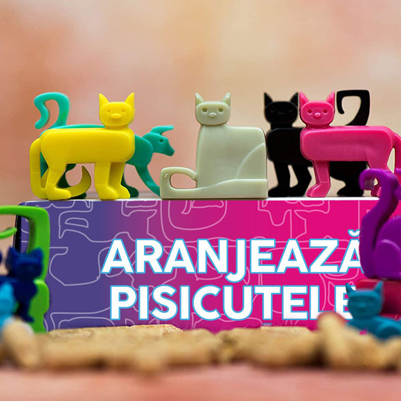 Joc educativ Cat Stax- Aranjeaza pisicutele, Huch and friends