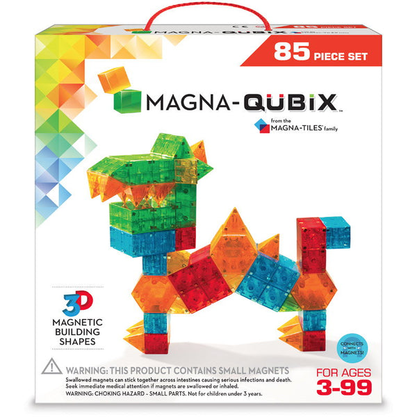 Qubix set magnetic 85 piese, Magna-Tiles