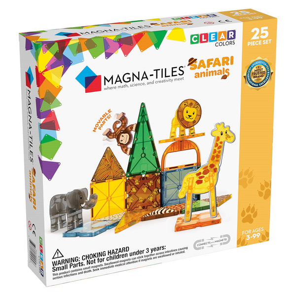 Safari Animals, set magnetic, Magna-Tiles