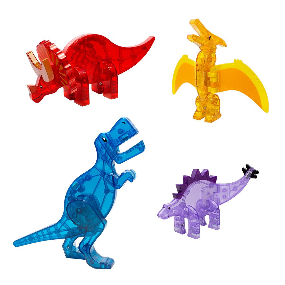 Dinos, set 5 figurine magnetice, Magna-Tiles