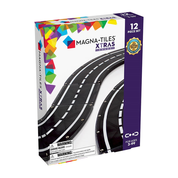 XTRAS Roads, extensie 12 piese, Magna-Tiles