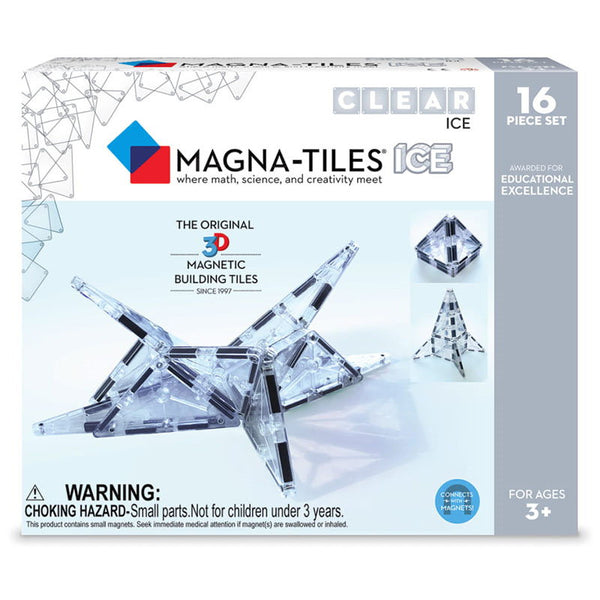 ICE Transparent - set magnetic (16 piese), Magna-Tiles