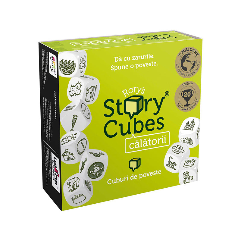 Joc educativ Story Cubes Voyages, The Creativity Hub