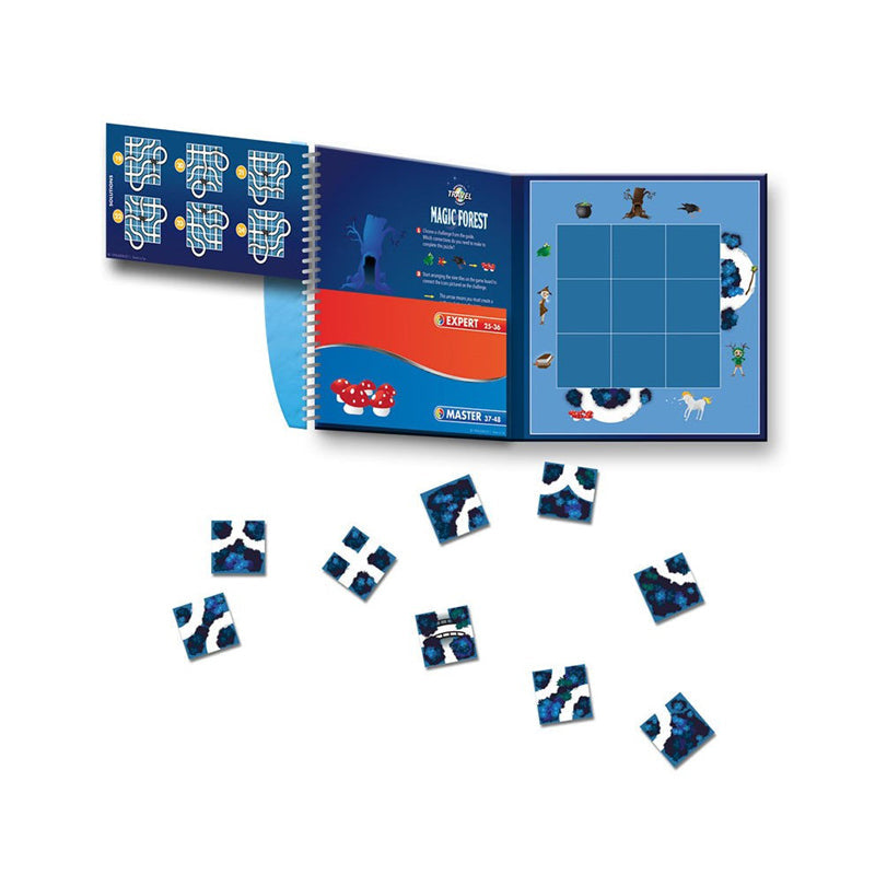 Joc educativ Puzzle magnetic Magic Forest, Smart Games
