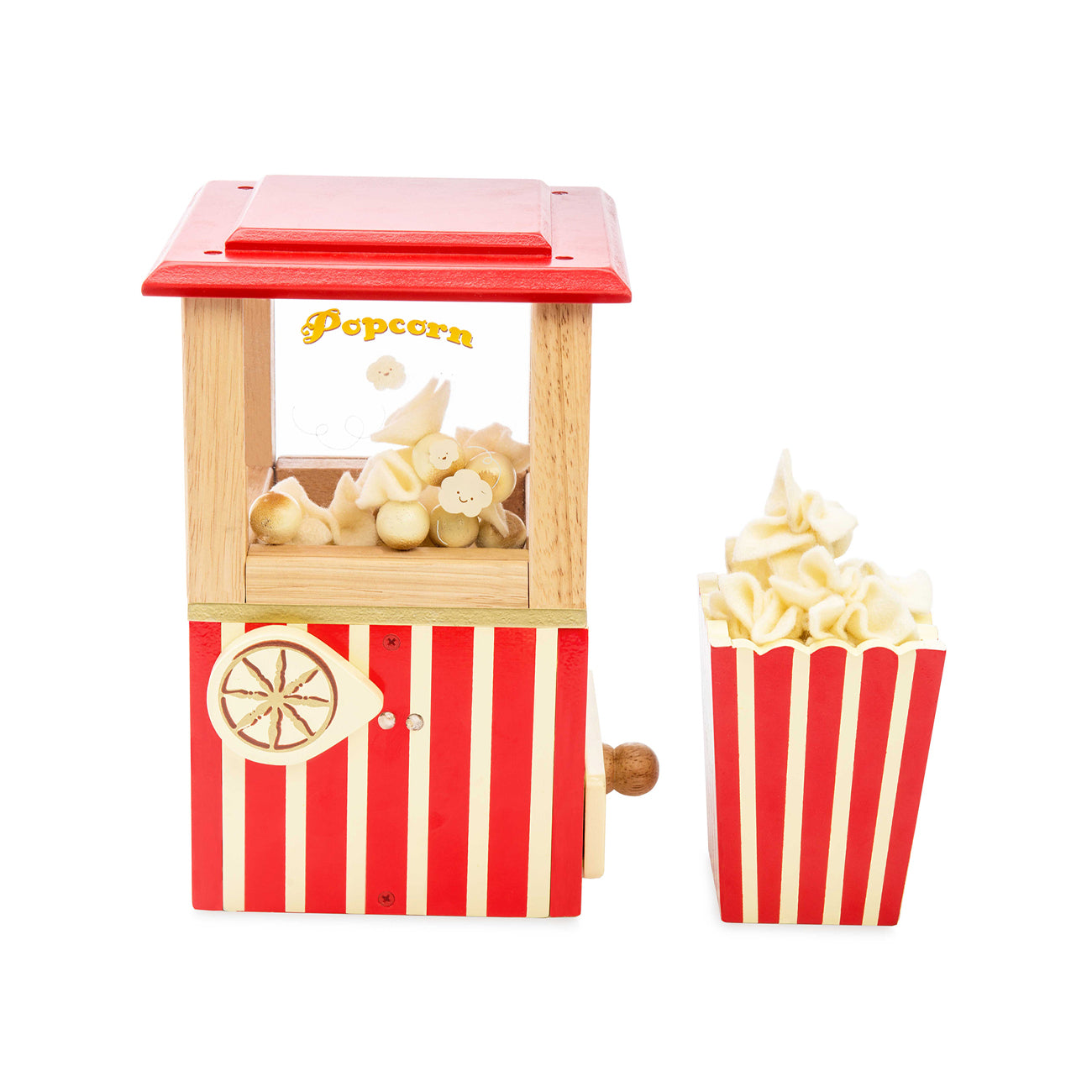 Masina de facut popcorn, din lemn, +3 ani, Le Toy Van