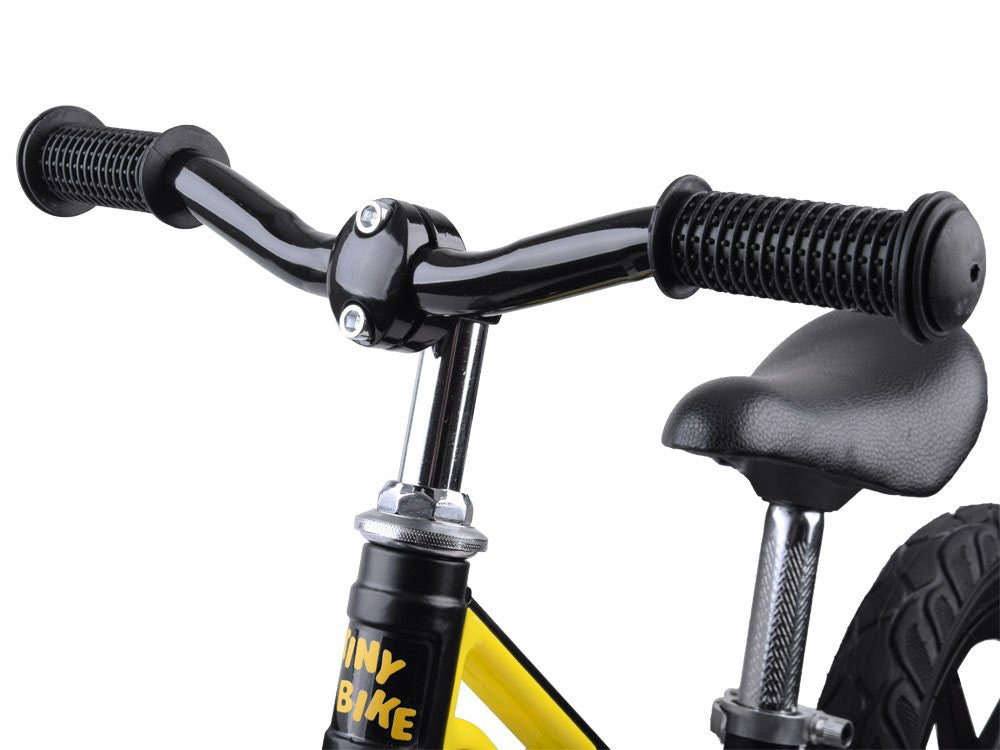 Bicicleta de echilibru pentru copii, Tiny Bike, Yellow, Jokomisiada
