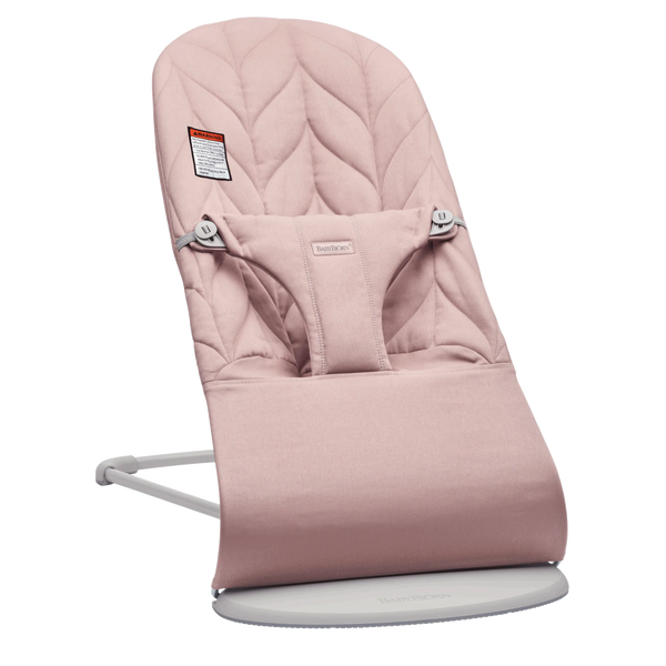 BabyBjorn - Balansoar Bliss Dusty Pink cu aspect delicat de petala, tesatura matlasata