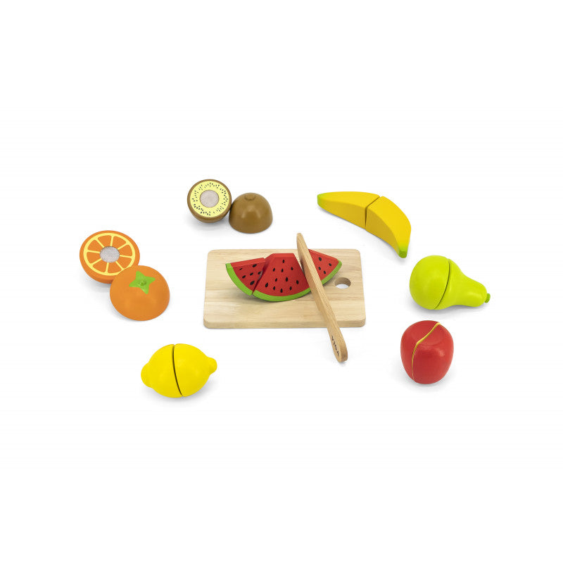 Jucarii din lemn, Fructe de taiat, tip Montessori, +18luni, VIGA