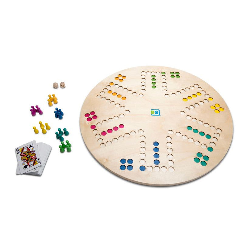 Joc 3 in 1 - Goose, Tock si Ludo (Nu te supara, frate!), BS Toys