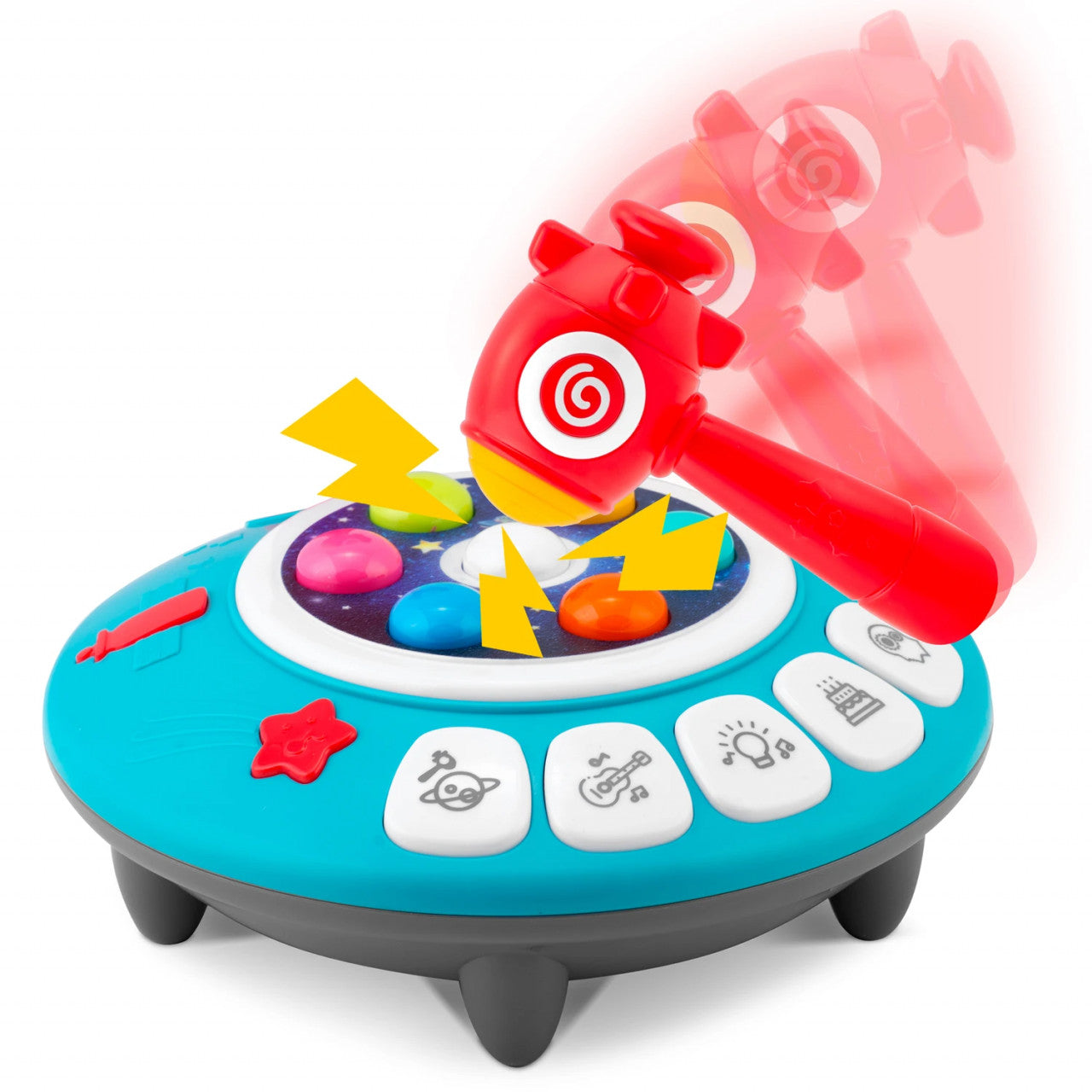 Jucarie interactiva pentru copii, cu suntete si lumini, Ricokids, RK-753, Arcade Cosmos