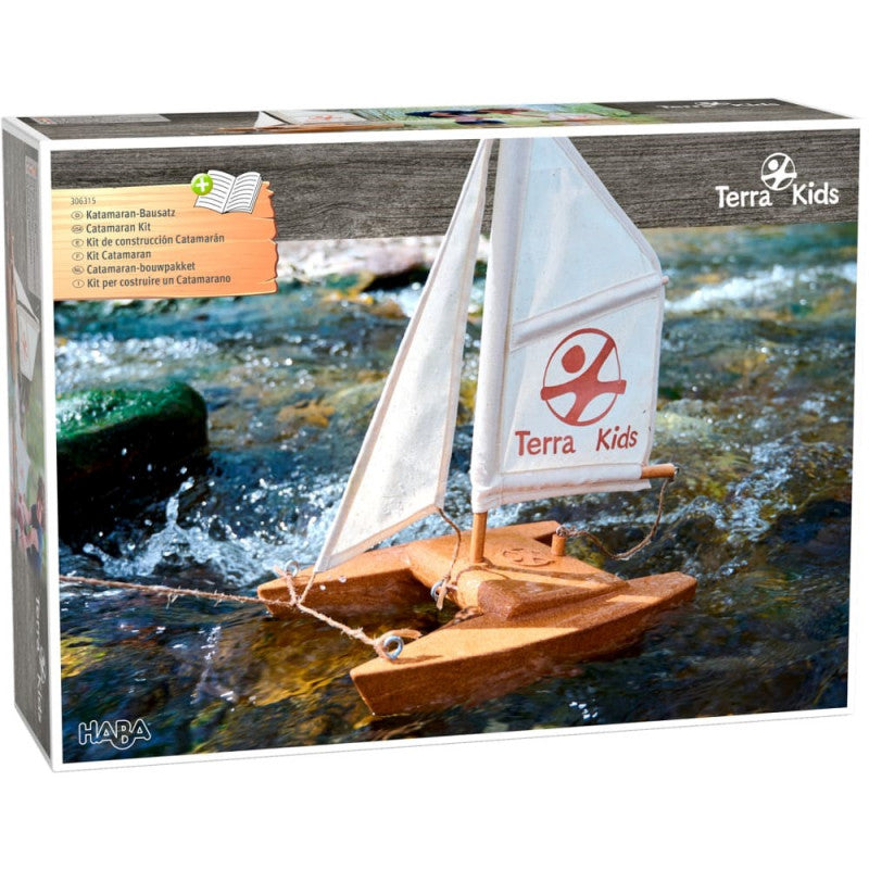 Kit de asamblare catamaran Terra Kids, Haba