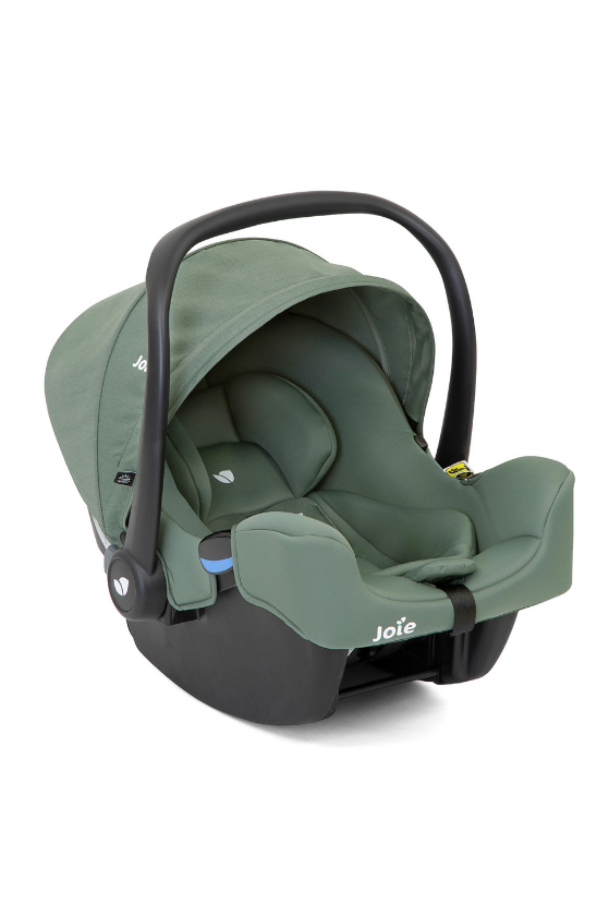 Joie - Scoica auto i-Snug 2 cu tetiera reglabila, 40-75 cm, Laurel, testata ADAC si certificata R129