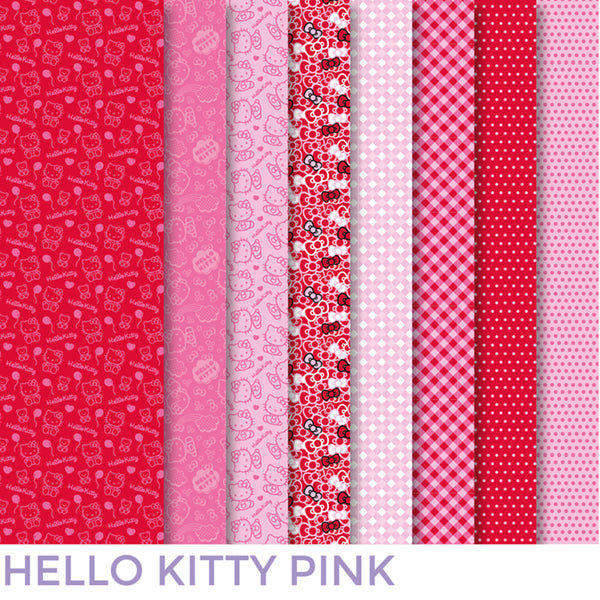 Set de materiale Hello Kitty Pink, Dress Your Doll