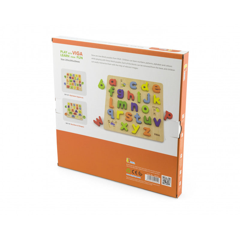 Puzzle 3D Litere mici, VIGA