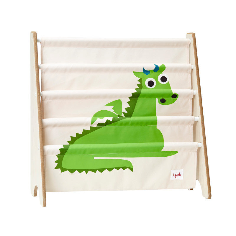 Raft organizator de carti pentru copii, Dragon, 3 Sprouts