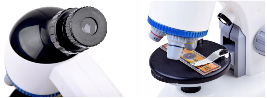 Set Microscop pentru laboratorul de joaca, cu accesorii