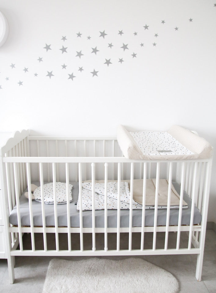 Stickere de perete, pentru camera copilului, argintii, Tiny Star